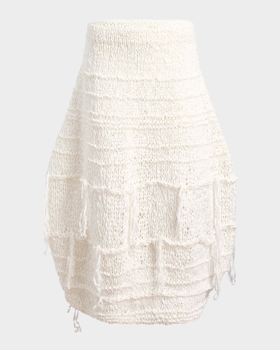 Inna Knit Cotton-Blend Maxi Skirt